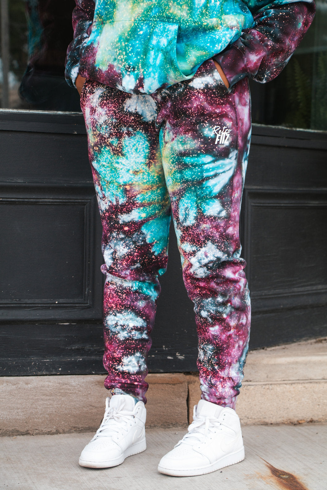 Chasing Stars Galaxy Joggers | Available in Leggings, Biker Shorts,