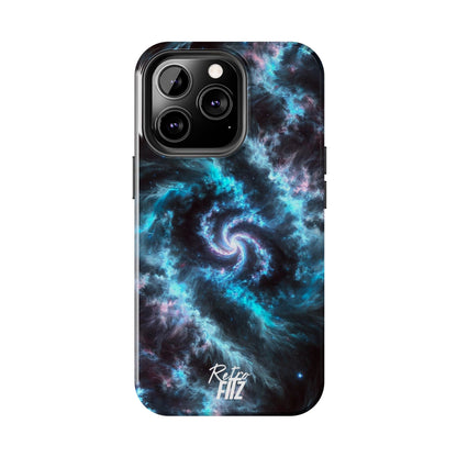 Blue Eclipse Galaxy Tough Phone Case