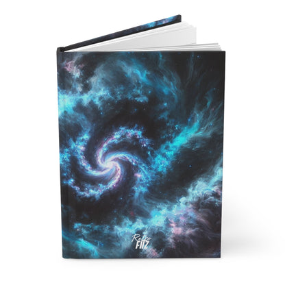 Blue Eclipse Hardcover Journal Matte