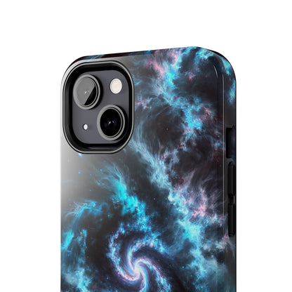 Blue Eclipse Galaxy Tough Phone Case