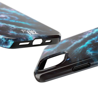 Blue Eclipse Galaxy Tough Phone Case