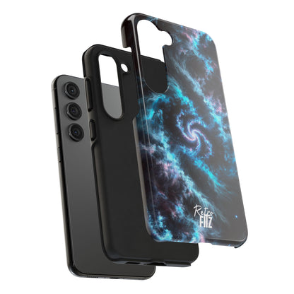 Blue Eclipse Galaxy Tough Phone Case