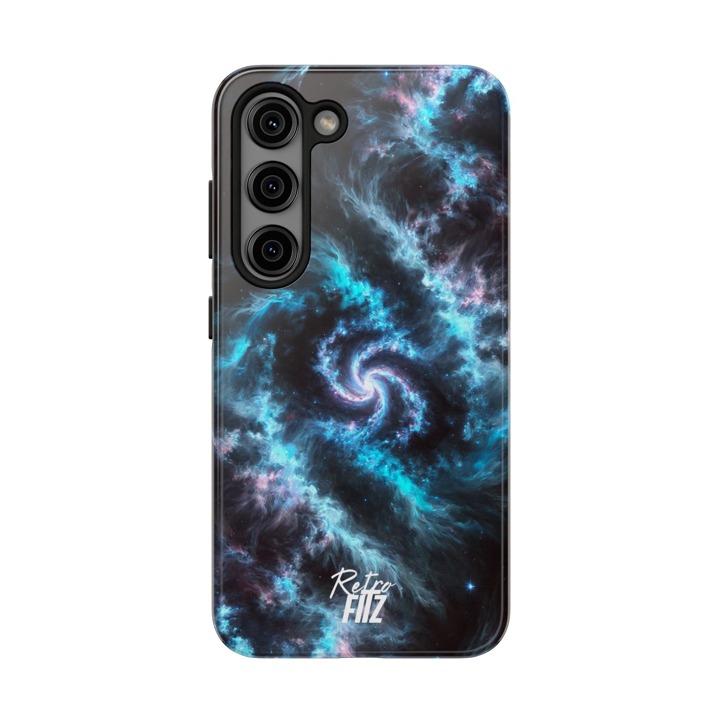 Blue Eclipse Galaxy Tough Phone Case