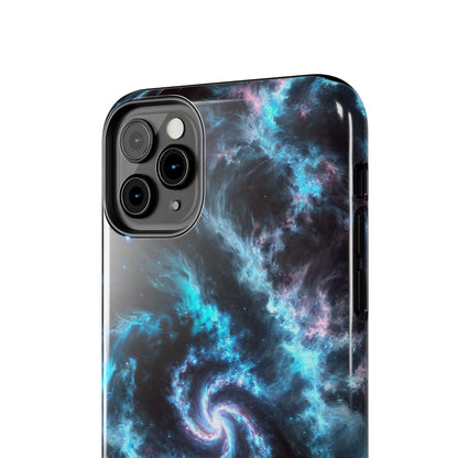 Blue Eclipse Galaxy Tough Phone Case