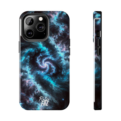 Blue Eclipse Galaxy Tough Phone Case