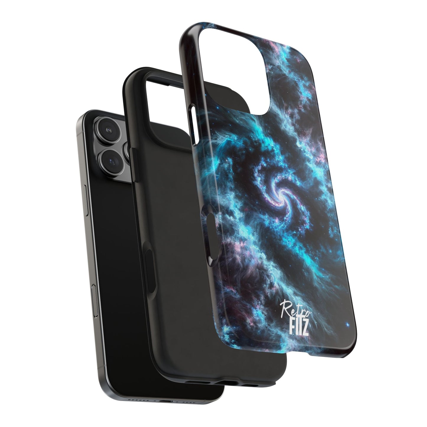 Blue Eclipse Galaxy Tough Phone Case