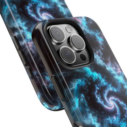 Blue Eclipse Galaxy Tough Phone Case