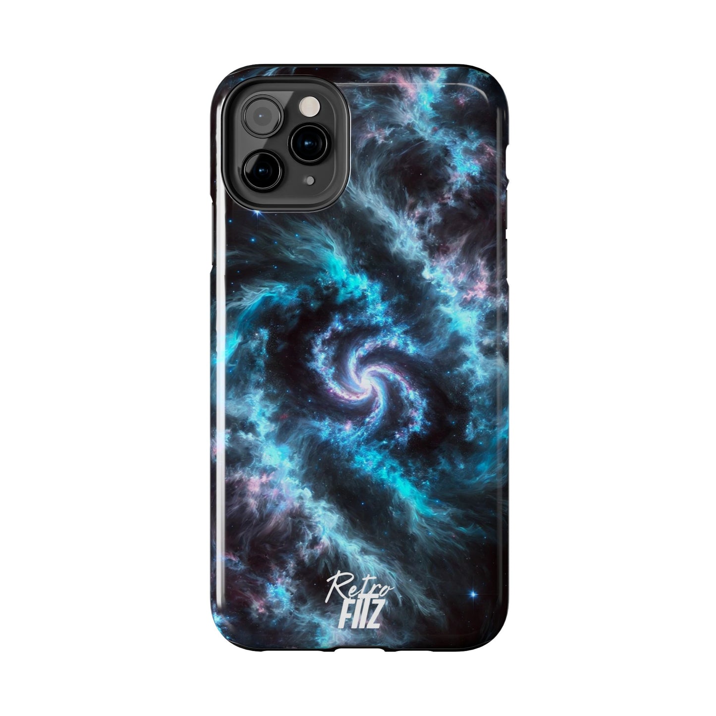 Blue Eclipse Galaxy Tough Phone Case