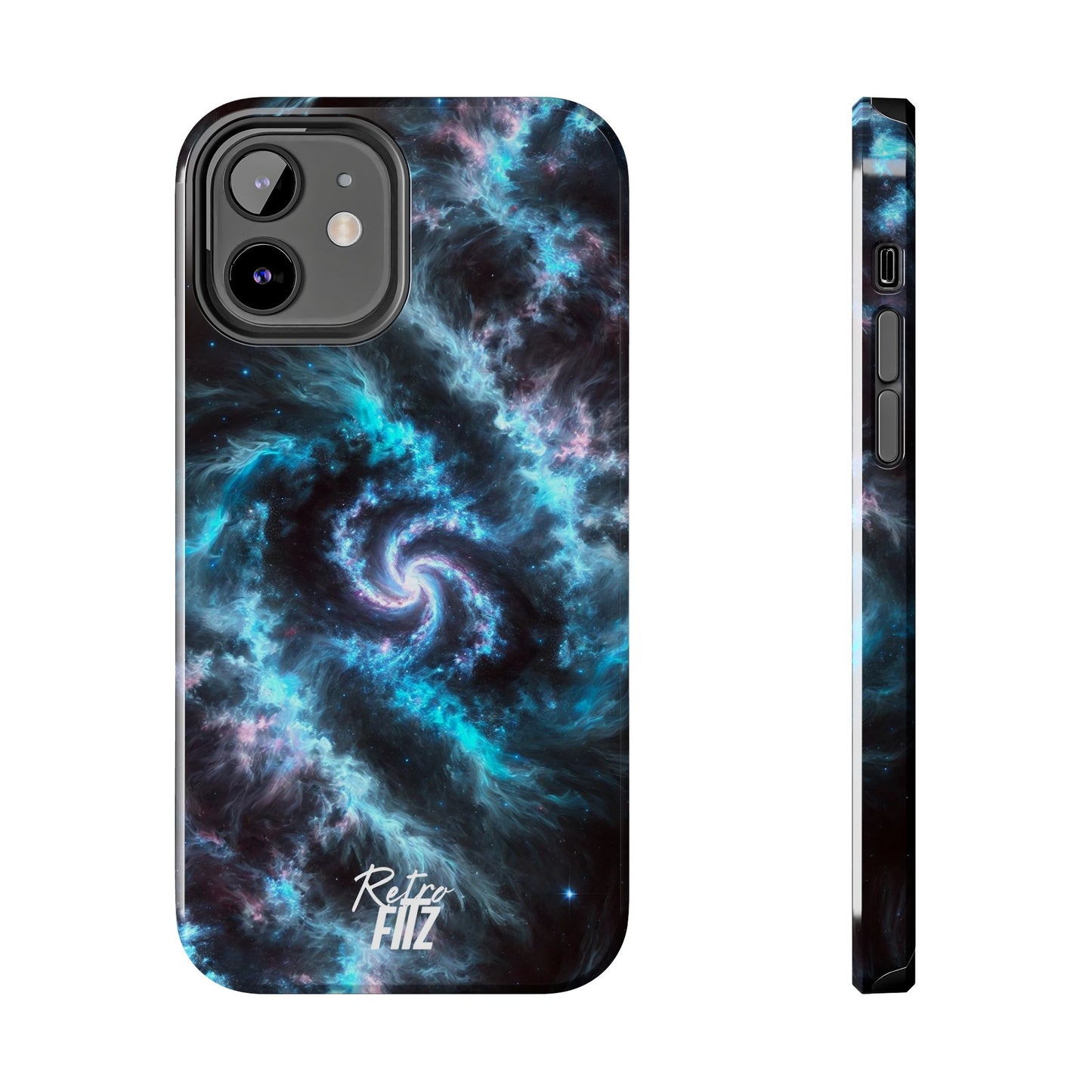 Blue Eclipse Galaxy Tough Phone Case