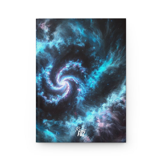 Blue Eclipse Hardcover Journal Matte