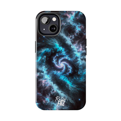 Blue Eclipse Galaxy Tough Phone Case