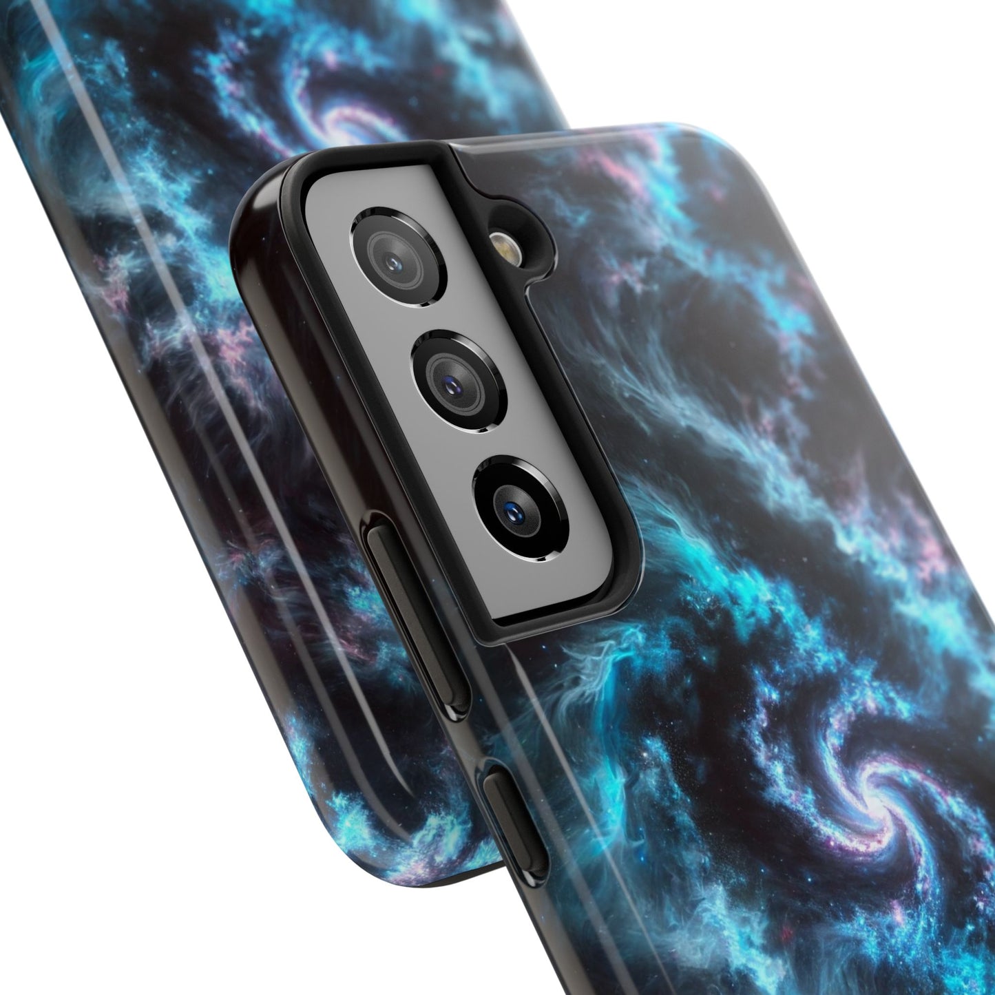 Blue Eclipse Galaxy Tough Phone Case