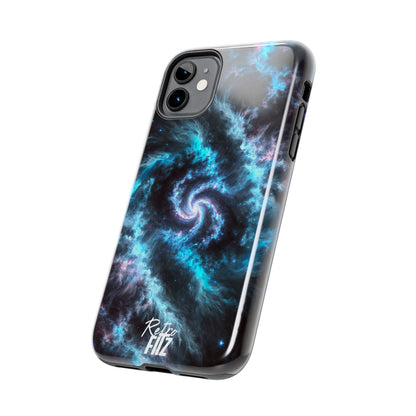 Blue Eclipse Galaxy Tough Phone Case