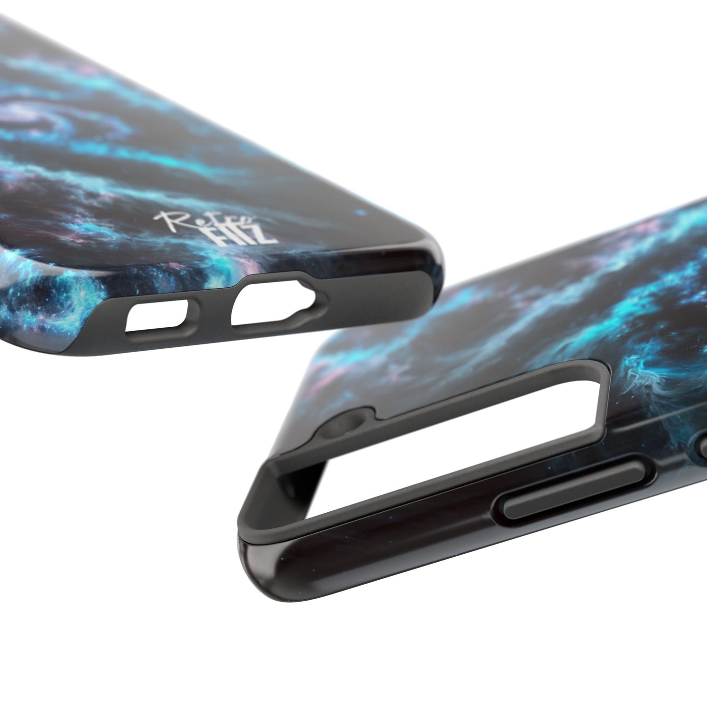 Blue Eclipse Galaxy Tough Phone Case