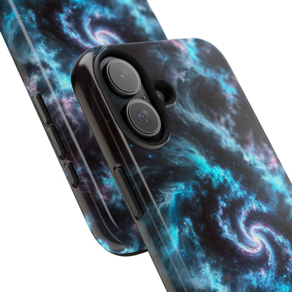 Blue Eclipse Galaxy Tough Phone Case