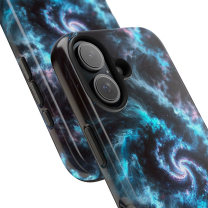 Blue Eclipse Galaxy Tough Phone Case