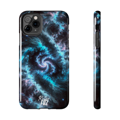 Blue Eclipse Galaxy Tough Phone Case