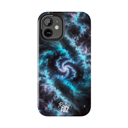 Blue Eclipse Galaxy Tough Phone Case