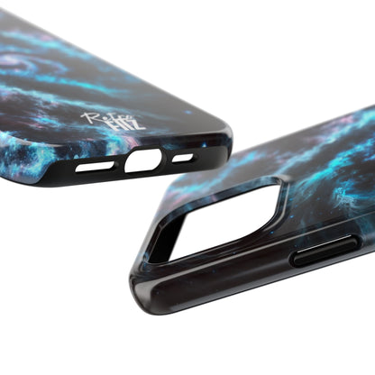 Blue Eclipse Galaxy Tough Phone Case