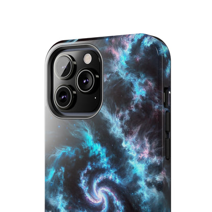 Blue Eclipse Galaxy Tough Phone Case