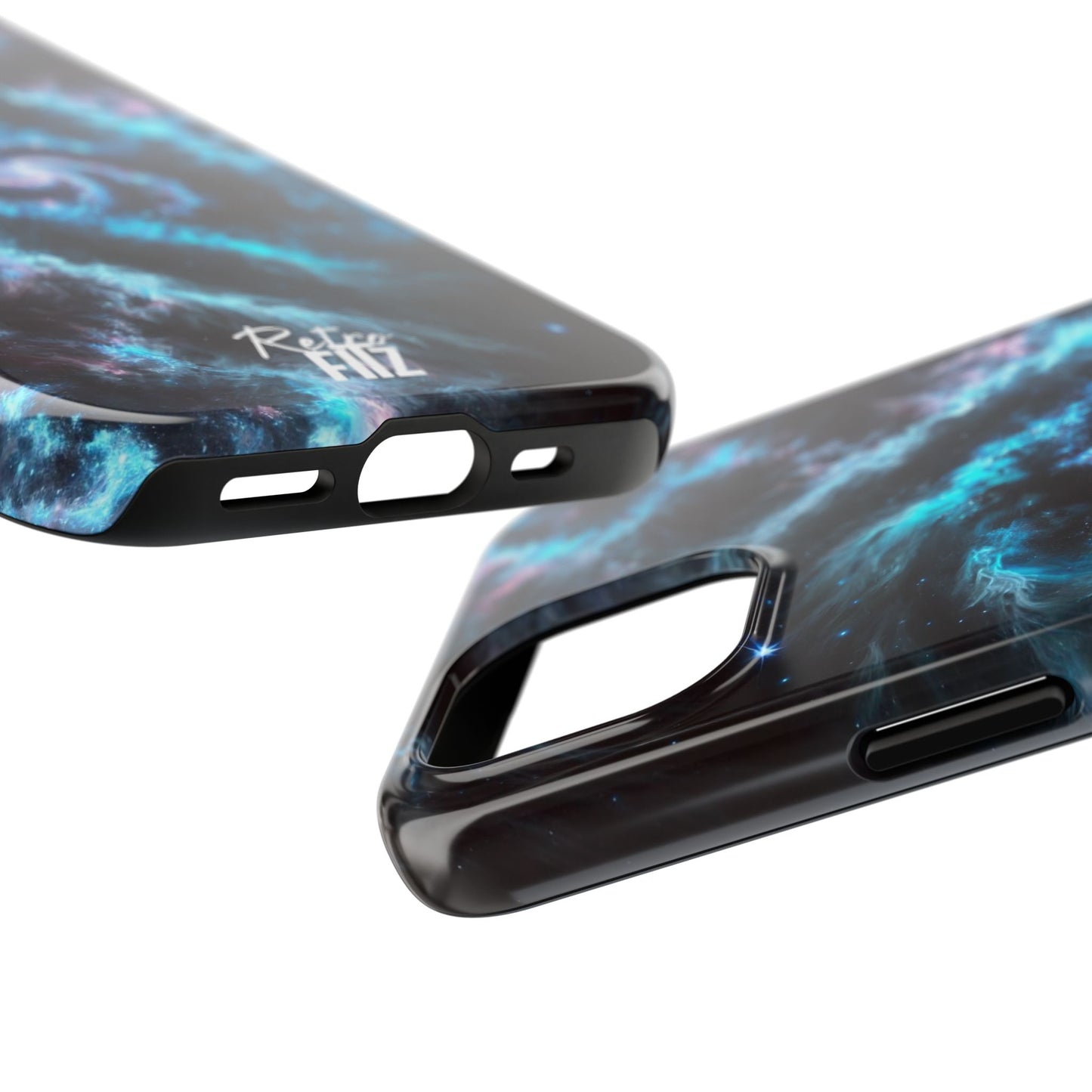 Blue Eclipse Galaxy Tough Phone Case