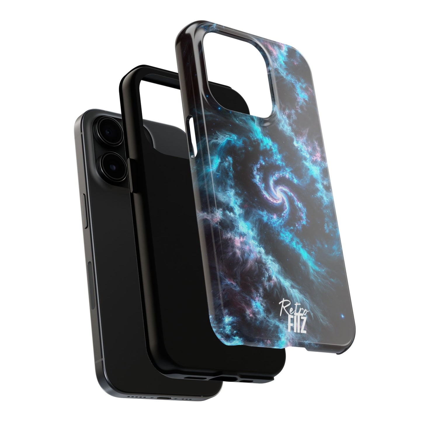 Blue Eclipse Galaxy Tough Phone Case