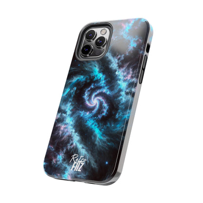 Blue Eclipse Galaxy Tough Phone Case