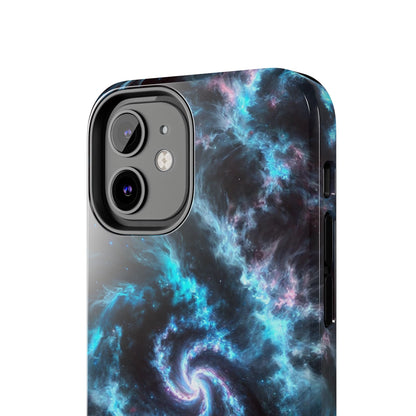 Blue Eclipse Galaxy Tough Phone Case