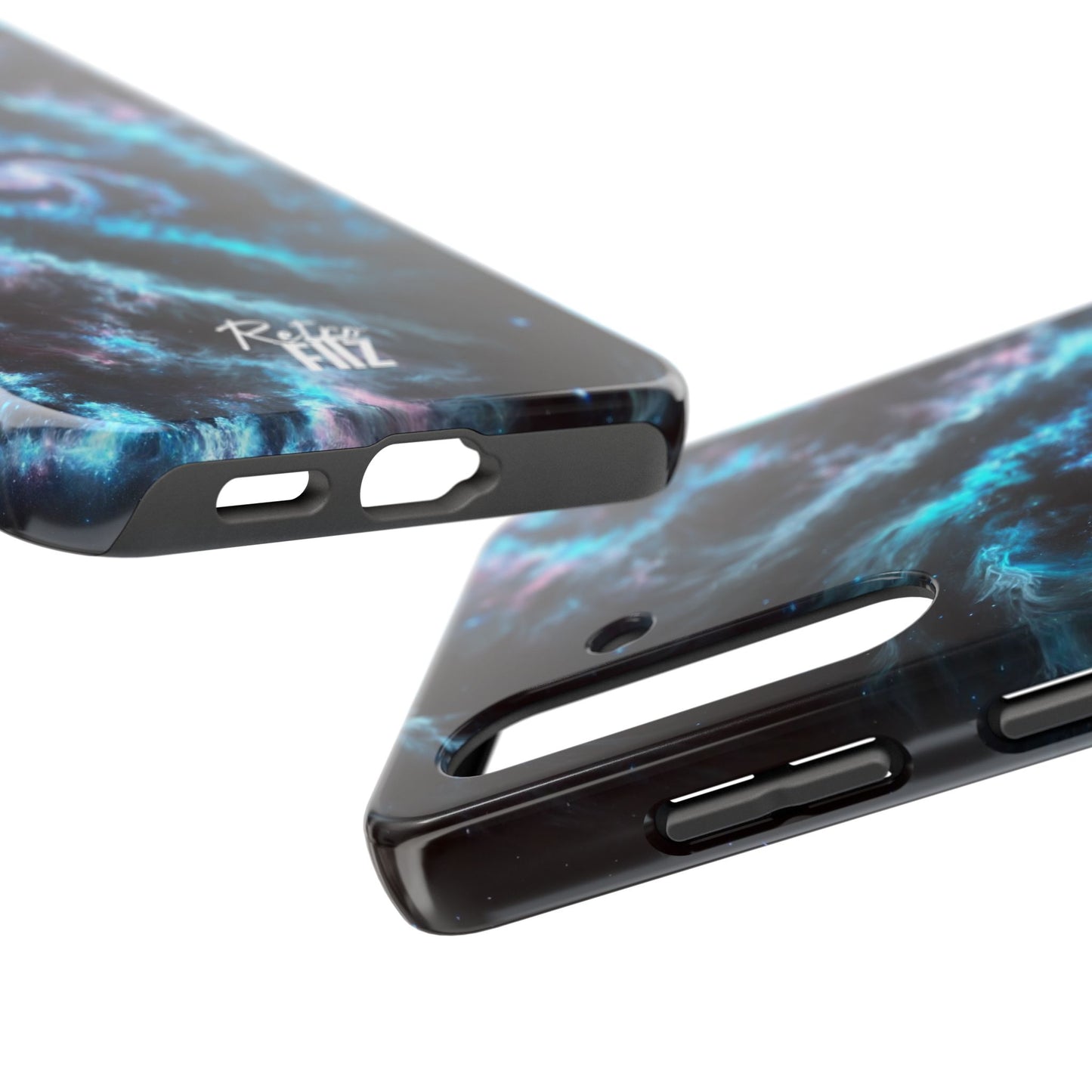 Blue Eclipse Galaxy Tough Phone Case