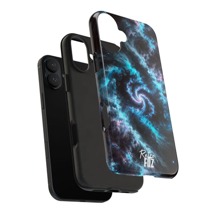 Blue Eclipse Galaxy Tough Phone Case