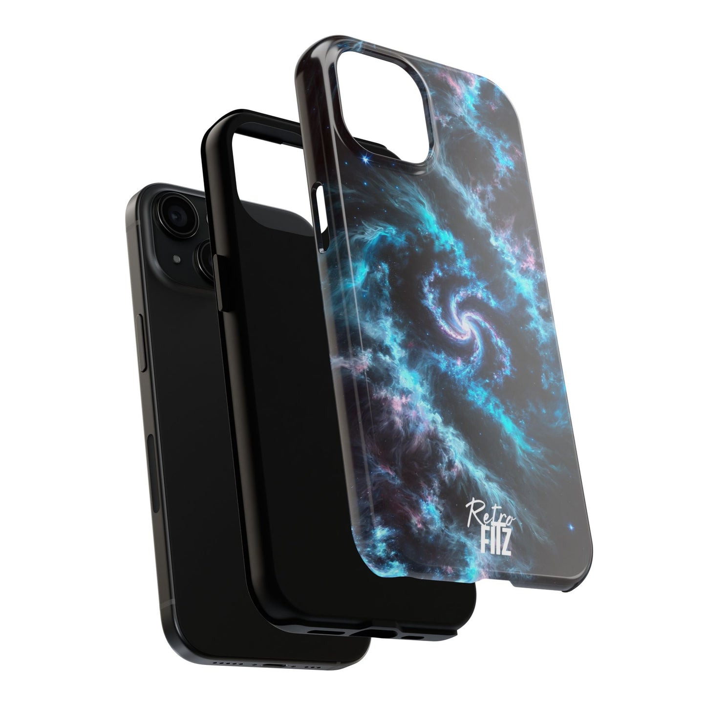 Blue Eclipse Galaxy Tough Phone Case