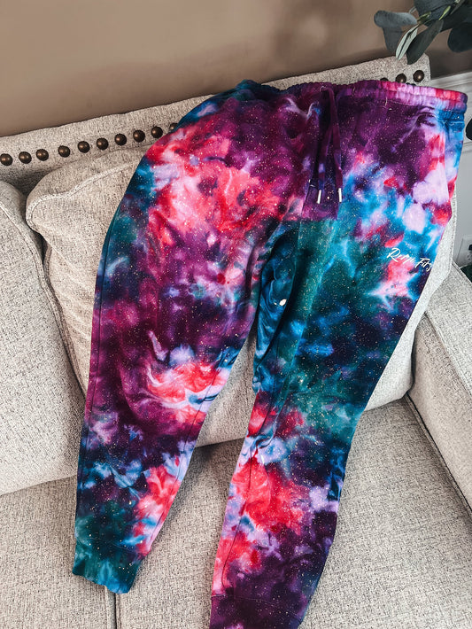 "Cosmic Mermaid" Galaxy Joggers | Available in Leggings, Biker Shorts,