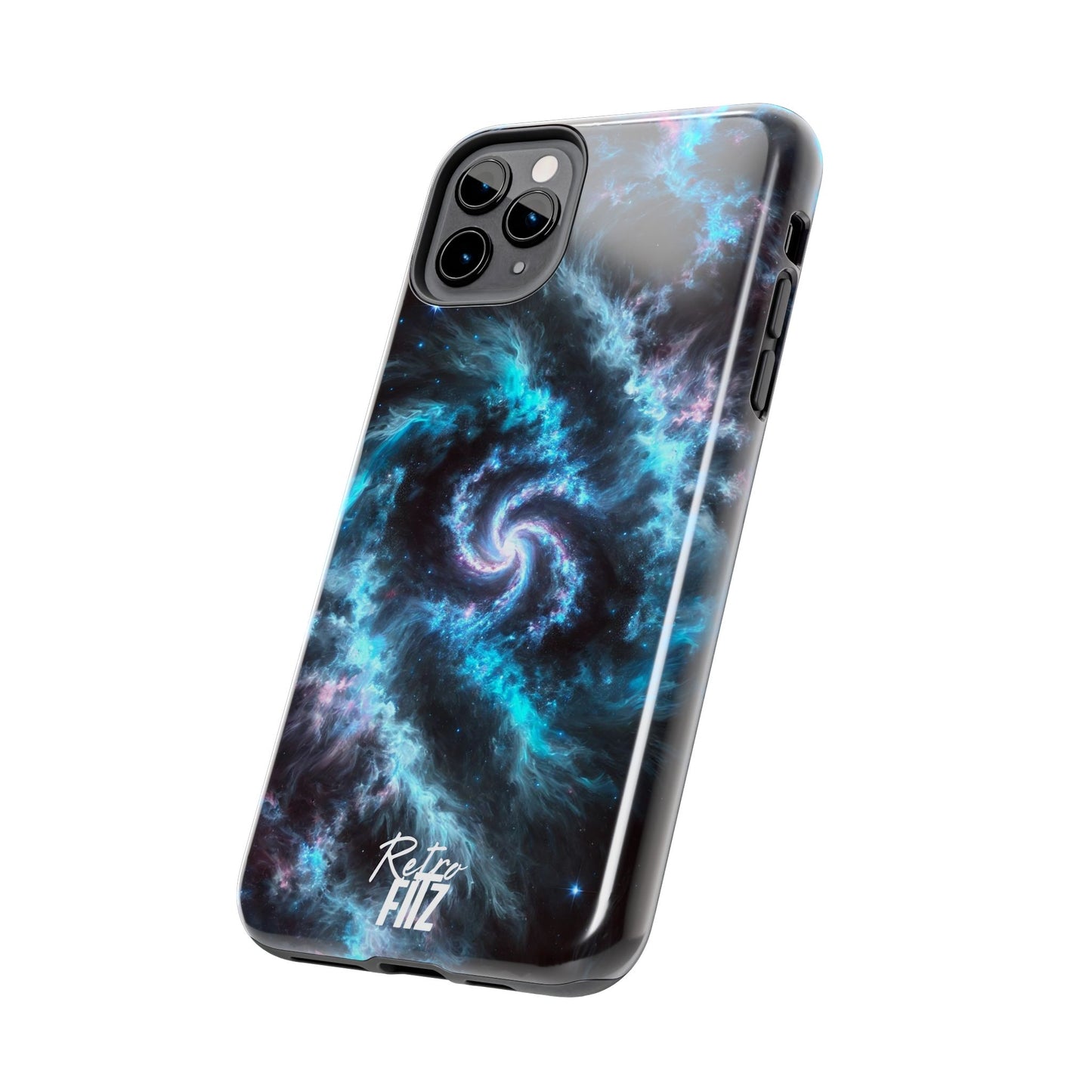 Blue Eclipse Galaxy Tough Phone Case