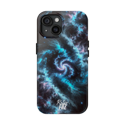 Blue Eclipse Galaxy Tough Phone Case