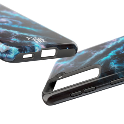 Blue Eclipse Galaxy Tough Phone Case