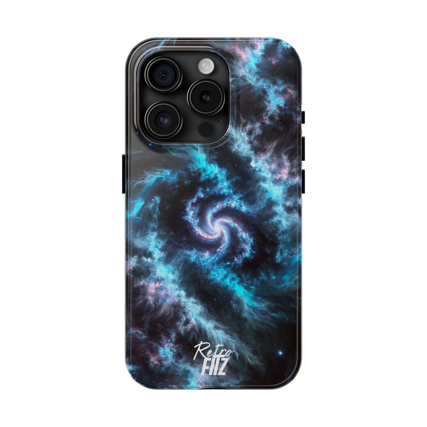 Blue Eclipse Galaxy Tough Phone Case