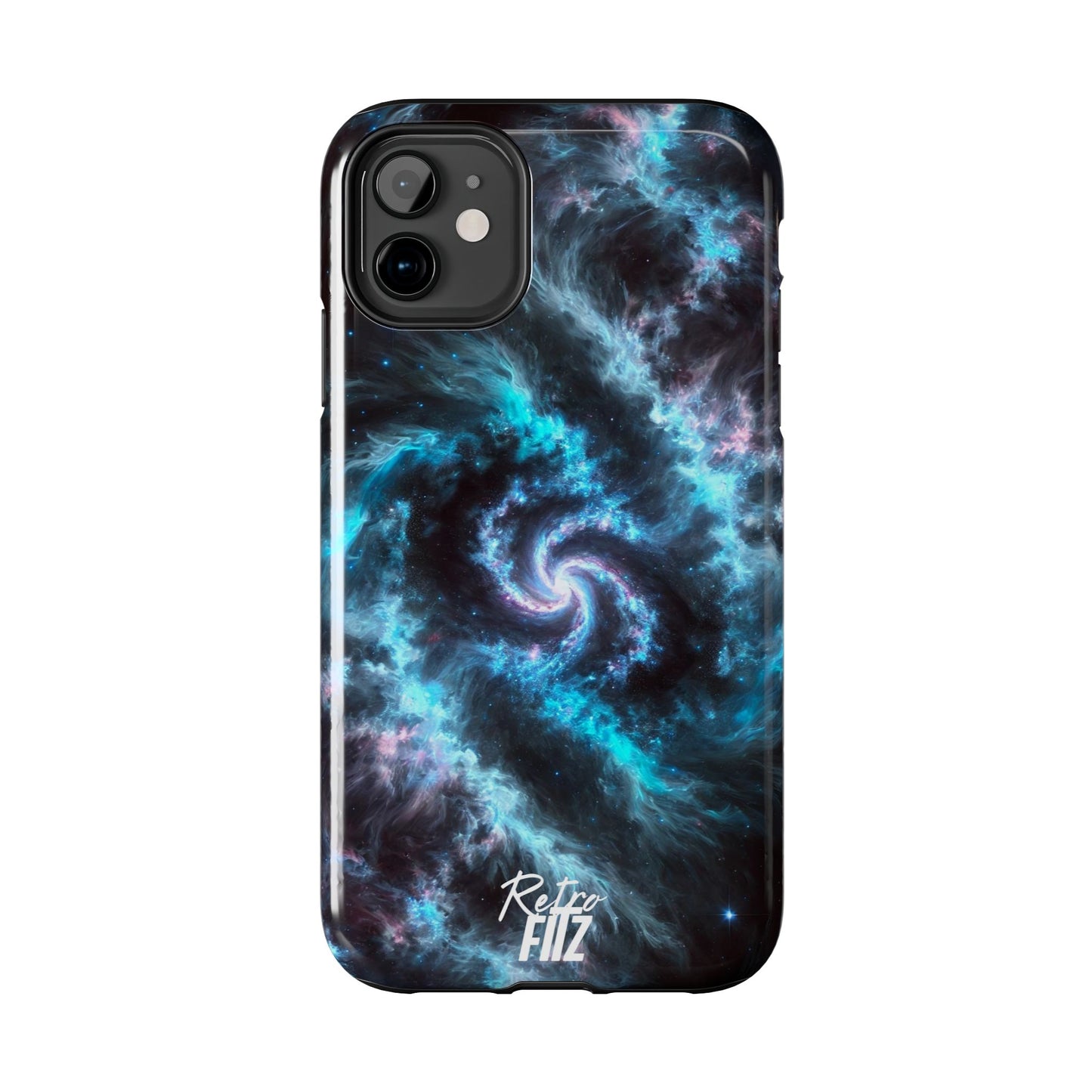 Blue Eclipse Galaxy Tough Phone Case