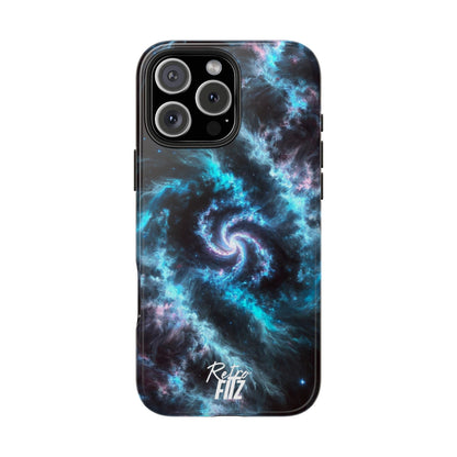 Blue Eclipse Galaxy Tough Phone Case