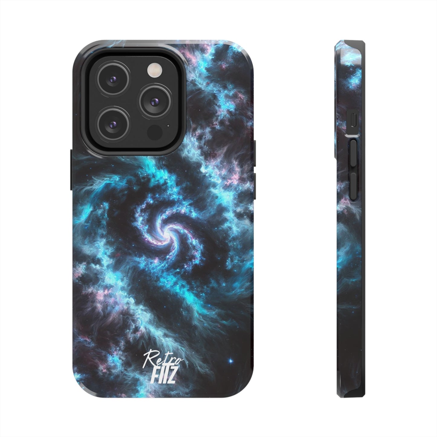 Blue Eclipse Galaxy Tough Phone Case