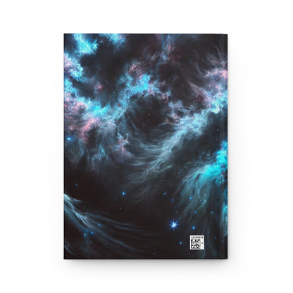 Blue Eclipse Hardcover Journal Matte