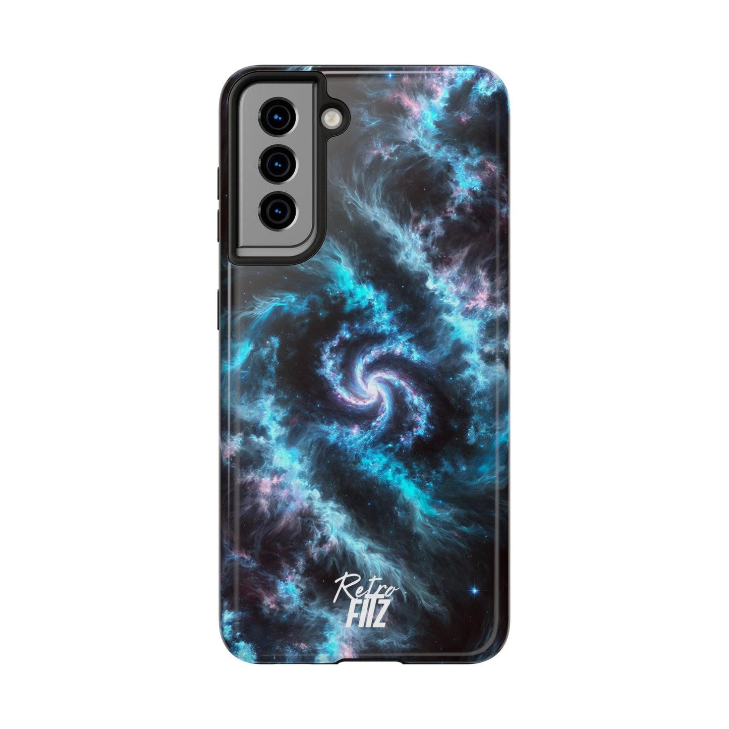 Blue Eclipse Galaxy Tough Phone Case