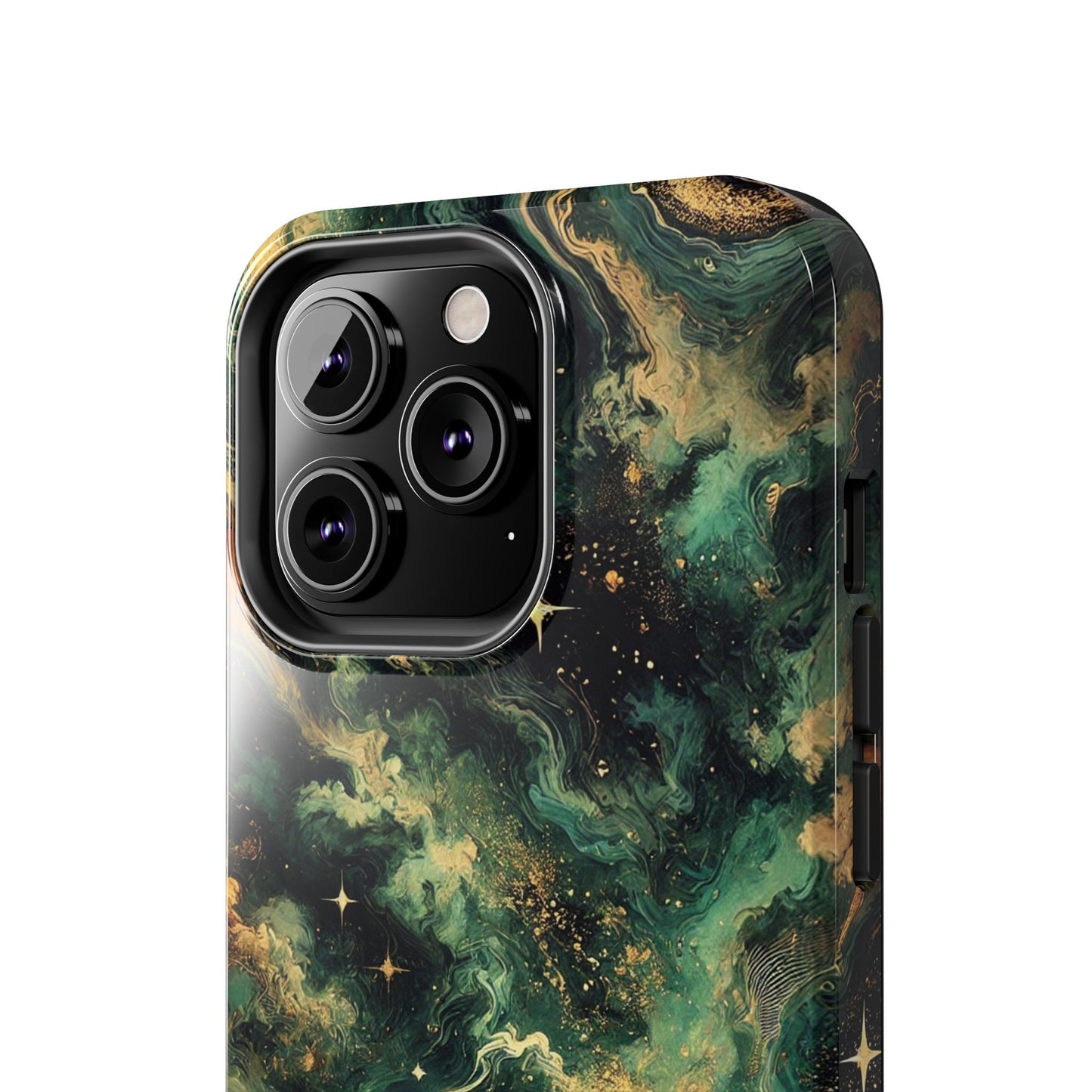 Golden Orbit Galaxy Tough Phone Case