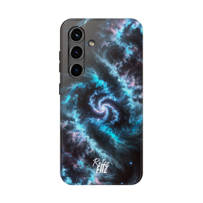 Blue Eclipse Galaxy Tough Phone Case